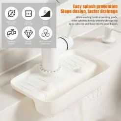XINUY TPE Kitchen Sink Faucet Non-Slip Storage Holder - Non-Drip Faucet Handle - Drain Basket For Kitchen And Bathroom 7 XINUY TPE Kitchen Sink Faucet Non-Slip Storage Holder - Non-Drip Faucet Handle - Drain Basket For Kitchen And Bathroom -Faucet Shop 93525989 3