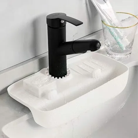 XINUY TPE Kitchen Sink Faucet Non-Slip Storage Holder - Non-Drip Faucet Handle - Drain Basket For Kitchen And Bathroom 5 XINUY TPE Kitchen Sink Faucet Non-Slip Storage Holder - Non-Drip Faucet Handle - Drain Basket For Kitchen And Bathroom - Image 5