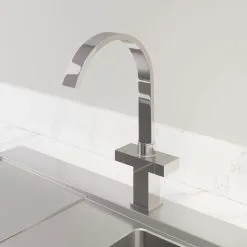 Sauber Aarau Kitchen Mixer Tap Chrome