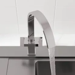 Sauber Aarau Kitchen Mixer Tap Chrome -Faucet Shop 9409309 3