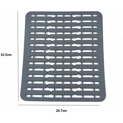 TUMALAGIA Good Grips - Silicone Sink Bottom Mat Or Sink Protector - Large 2 TUMALAGIA Good Grips - Silicone Sink Bottom Mat Or Sink Protector - Large - Image 2