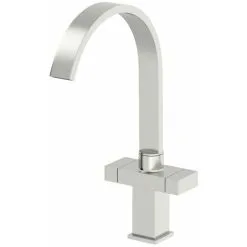 Sauber Aarau Brushed Kitchen Mixer Tap 8 Sauber Aarau Brushed Kitchen Mixer Tap -Faucet Shop 9514251 4
