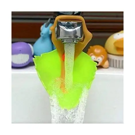 MEZHENG Cartoon Faucet Extender Sink Handle Extension, Cartoon Leaf Style, Fun And Interesting For Hand Washing, 2pcs 3 MEZHENG Cartoon Faucet Extender Sink Handle Extension, Cartoon Leaf Style, Fun And Interesting For Hand Washing, 2pcs - Image 3