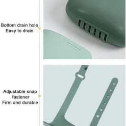 MEZHENG Kitchen Sink Sponge Holder For Kitchen Sink Faucet Hanging Basket Organizer For Sponge, Brush, Soap And Towel -Faucet Shop 97461321 3