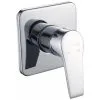 GTA Concealed Shower Mixer Tap Wall Mounted Copper Concealed Concealed Hot And Cold Three Way Rain Shower, Shower Switch