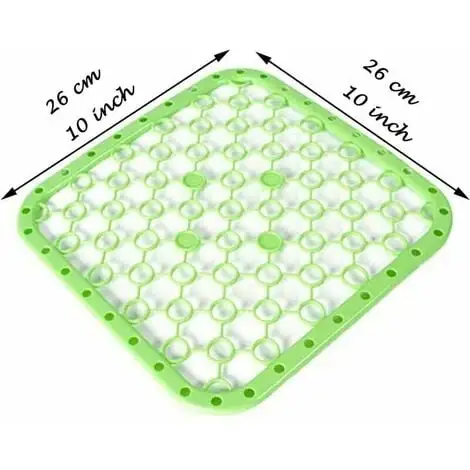 GTA 3 Pieces Ideal Sink Pad Plastic Sink Protective Pad Hanging Sink Bottom Sink Fruit And Vegetable Drainage Pad White Green Pink 2626cm 2 GTA 3 Pieces Ideal Sink Pad Plastic Sink Protective Pad Hanging Sink Bottom Sink Fruit And Vegetable Drainage Pad White Green Pink 2626cm - Image 2