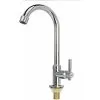 GTA Kitchen Faucet, Cold Water Sink Faucet Stainless Steel Single Hole Bar Faucet Suitable For Outdoor Vegetable Garden